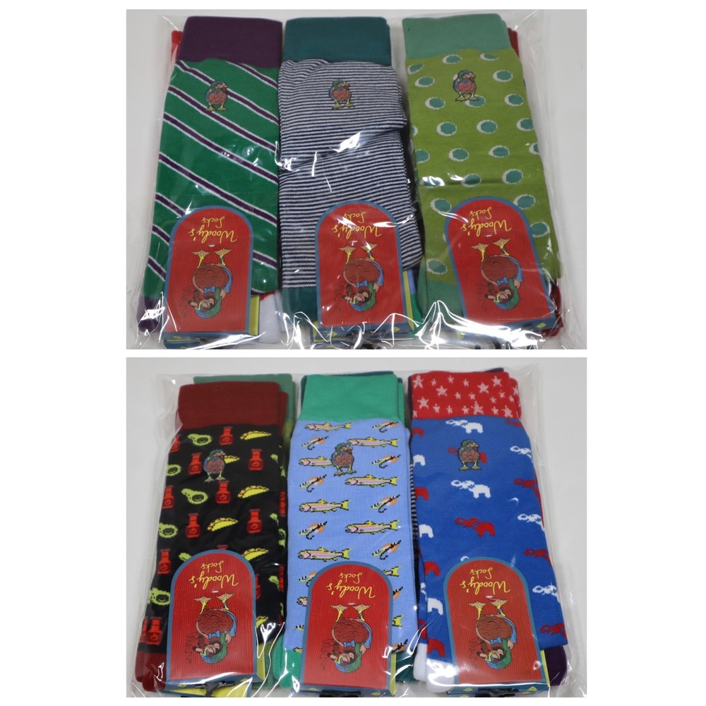 Woody's Men's 6 Pack of Socks